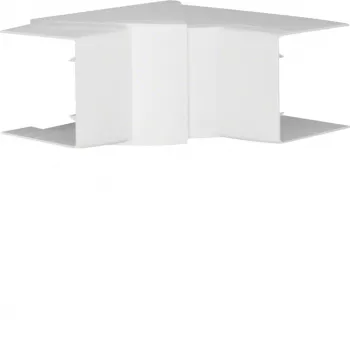 Hager LFF6006049016 indvendigt hjørne trafikhvid til 60x60mm kabelkanal