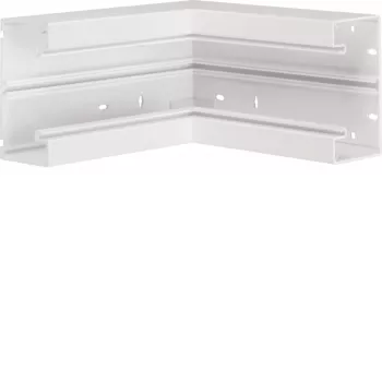 Hager BR6513049016 indvendigt hjørne til 130x68 mm brystningskanal, ren hvid