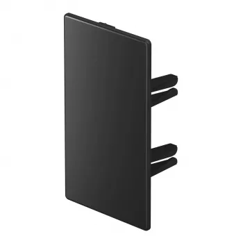 OBO BETTERMANN WDK HE60110SW endestykke til 60x110 mm kabelkanal, sort 6191812