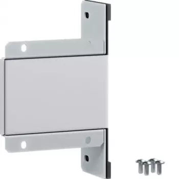 HAGER FWKP60060W49016 vægtilslutningsstykke, 4. side, 60 mm bred, hvid