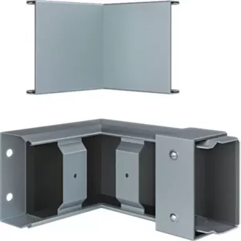 Hager FWK-Plus indvendigt hjørne 60x100 mm varmforzinket brandbeskyttelses-kabelkanal-formstykke FWKP601004VERZ