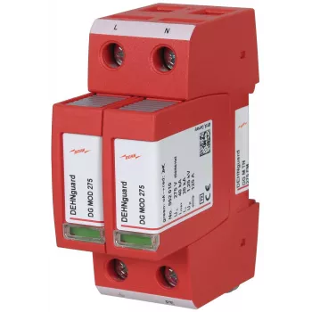 DEHN DG M TN 275 FM type 2 overspændingsafleder 2-polet 275V AC 40kA