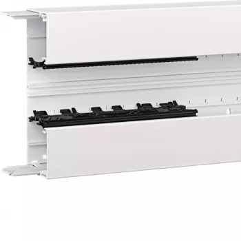 Hager BRN6521019016 brystningskanal underdel, 65x210 mm, ren hvid, 2 m
