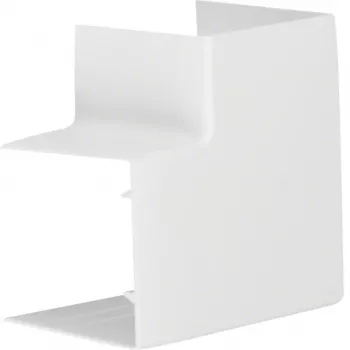 Hager LFF6006059016 fladvinkel 60x60 mm hvid