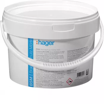 Hager brandbeskyttelsesmørtel S90 3 kg pose BSM0003