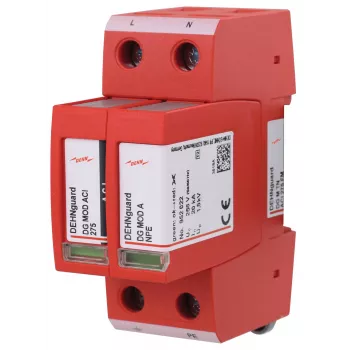 DEHN DEHNguard M TN ACI 275 FM Type 2 overspændingsafleder 2-polet 275V med fjernsignalering 952220