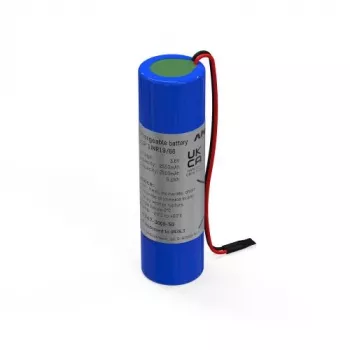 ANSMANN specialbatteri 18650 kabel Li-Ion 3,6 V 2550 mAh 1S1P blå