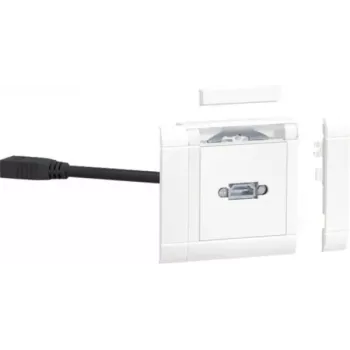 Hager GMSET019016 HDMI-enhedsindsats til brystningskanalsystemer