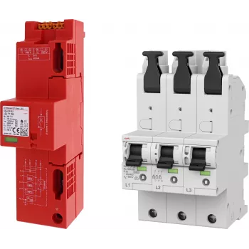DEHN SET 1 DSH ZP B2 LSG TT + 1X DSHU overspændingsbeskyttelsessæt 909655