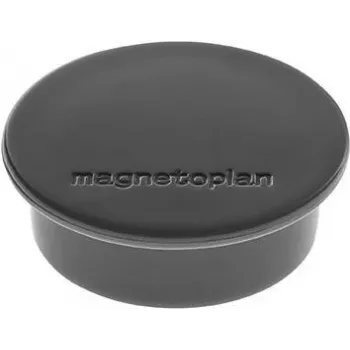 MAGNETOPLAN HOLTZ Discofix rundmagnet, sort, ferrit fuldkærne, 2,2 kg holdekraft, 30 mm, 10-pak (1662012)