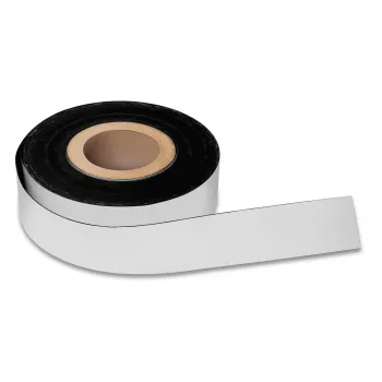 Magnetoplan magnetbånd, PVC, hvid, 40 mm x 30 m, 0,6 mm tykt, til planlægningstavler 51053340