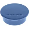 MAGNETOPLAN HOLTZ Discofix rund magnet mørkeblå, ferrit-fuldkærne, 2,2 kg holdekraft, 10 stk (1662014)