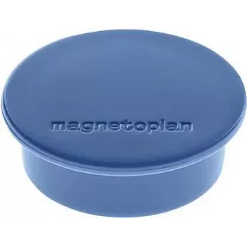 MAGNETOPLAN HOLTZ Discofix rund magnet mørkeblå, ferrit-fuldkærne, 2,2 kg holdekraft, 10 stk (1662014)