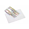 Magnetoplan magnetisk lomme A4, selvklæbende magnetisk klar plastlomme med fuldflade permanentmagnetisering (1120100)