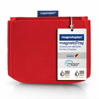 magnetoplan penneholder magnetoTray big 1227706 rød (1227706)