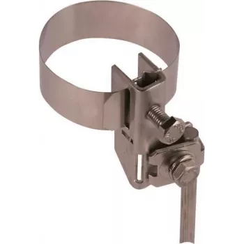 DEHN BRS 27.89 AK1X10 2X6.8 V2A rustfrit stål rørklemme til lynbeskyttelse 540103