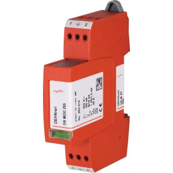 DEHNrail DR M 2P 255 type 2 overspændingsafleder, 2-polet, 255 V AC, 40 kA, DIN-skinne 953200