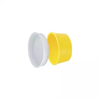 FRAENKISCHE ROHRWERKE Kabuflex End Cap 160mm Black 19970160