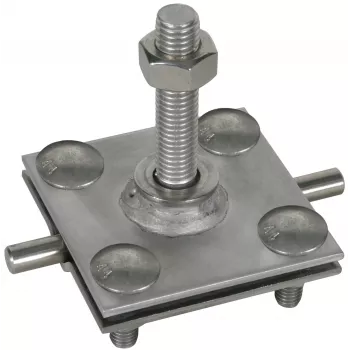 DEHN tilslutningsklemme V4A til rund 7-10 mm / flad 30-40 mm 478149