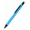 ONLINE SCHREIBGERÄTE ALU stylus kuglepen blå, drejemekanik, mellemspids, integreret stylus til kapacitive touchskærme 32118/3D