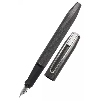 ONLINE skriveredskaber Slope Metallic fyldepen – sort, medium spids 26133/3D