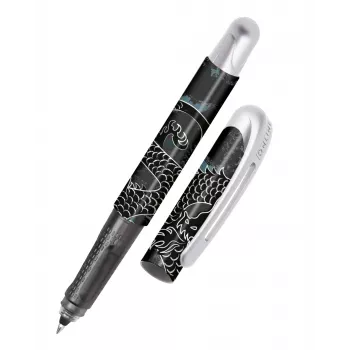 ONLINE skriveredskaber College rollerball pen Black Dragon 0,7 mm blåt blæk 12664/3D