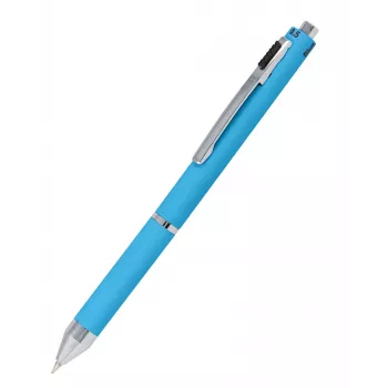 ONLINE SCHREIBGERÄTE 4-farve-kuglepen Multipen blå (rødt, blåt, sort, gråt blæk), 1 stk. 32072/3D