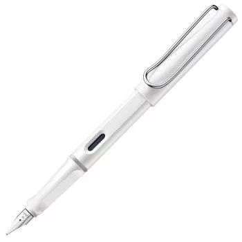 LAMY safari fyldepen hvid med fin spids 1219677