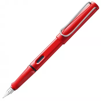 Lamy Safari fyldepen rød fin spids 1205252