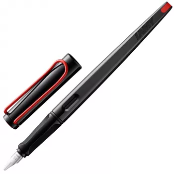 LAMY joy 015 fyldepen bred spids sort/rød 1206810