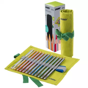 LAMY Plus farveblyantsæt med spidsvæsser (12 farver) 1226068