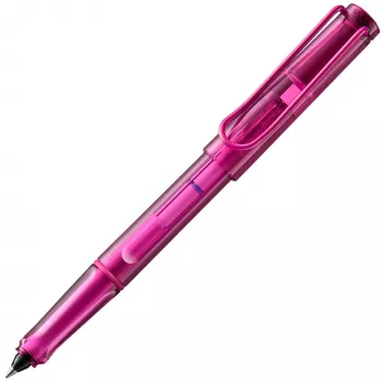 LAMY Balloon 2.0 rullepen pink med ergonomisk grebzone og metalclip 1235966