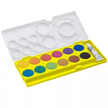 LAMY aquaplus Aquarel farvekasse 12 farver 1237633