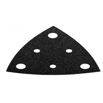 FEIN 80mm Delta Hook-and-Loop Sanding Sheets Grit P40, Perforated, 35-Pack 63717236010