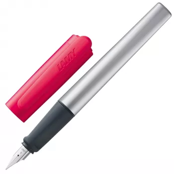 LAMY nexx fyldepen Crimson/sølv A-fjer til begyndere 1238592