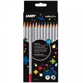 LAMY colorplus farveblyanter assorteret 12 stk. (1240239)