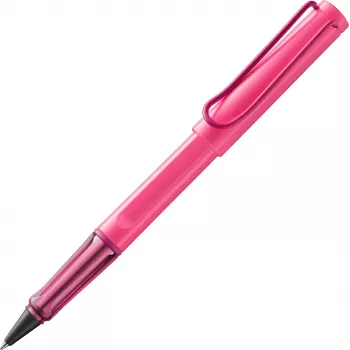 LAMY safari rollerball-pen neonlysrosa med blåt blæk 1241907