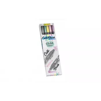 ONLINE USV 5 ONLINE® Calli.Brush Double Pastel brush-pens sorterede farver (19079)