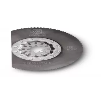 FEIN 63502106230 Oscillating Saw Blade, HSS, 85 mm, for Metal/Non-Ferrous Metal/Putty/Wood, 5 Pack
