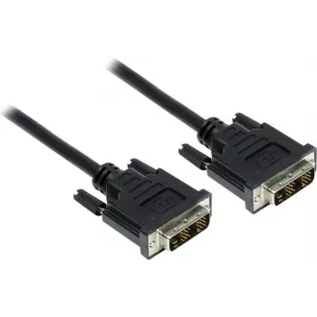 GoodConnections DVI-D Single Link-kabel 18+1 han til han, 1,8 m, sort, forgyldt, dobbelt skærmet, HDCP, 1920x1200 4310-DD2