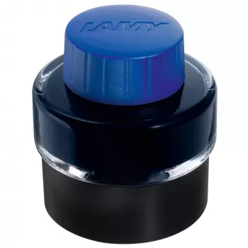LAMY T51 Bottled Ink 30 ml Blue with Ink Collector Basin and Stand 1208927