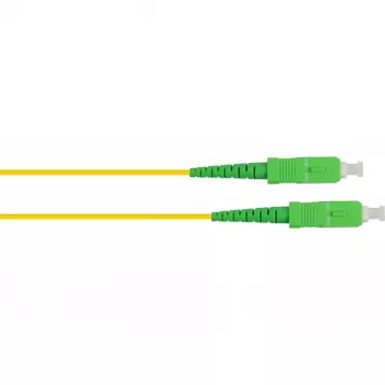 GoodConnections 1m OS2 Singlemode Simplex LWL patchkabel SC/APC til SC/APC, LSZH, 9/125µm LW-S901SASA