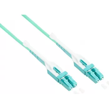 Good Connections OM3 duplex multimode fiber-patchkabel LC/LC Uniboot LSZH aqua 15 m (LW-U815LC3)