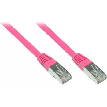 GoodConnections RNS patchkabel med snapperbeskyttelse, Cat. 5e, SF/UTP, PVC, 100 MHz, magenta, 7,5 m (855M-075)