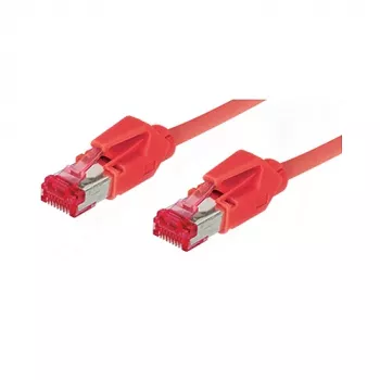 GoodConnections Cat.6 S/FTP PiMF halogenfri patchkabel, Hirose-stik, rød, 1 m 8066-101R