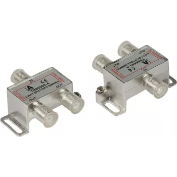 GoodConnections SAT-fordeler med F-tilslutninger, 2-vejs, 5-2250 MHz