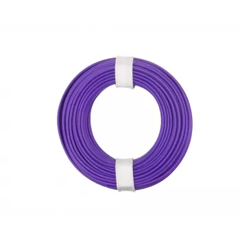 Donau Elektronik 175-016 LiY Hook-Up Wire 1 x 0.75 mm² Violet (Per Unit)
