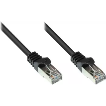 Alcasa 855S-015 Cat5e SF/UTP-patchkabel, RJ45, 1,5 m, sort