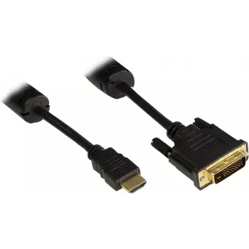Good Connections HDMI til DVI-D Single Link-videokabel 1 m sort 4510-DD1