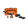 FEIN ASCM 18-4 QMP AS 18V akku-slagboremaskine med 2x 5,0Ah batterier, ALG 80 oplader og kuffert 71161665000
